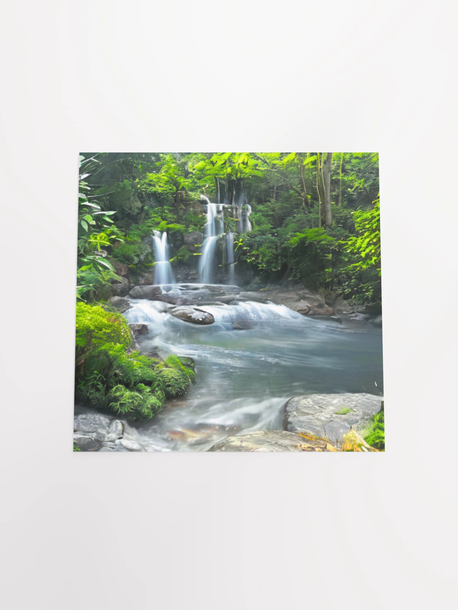 Tranquil Cascades Matte Poster product image (18)