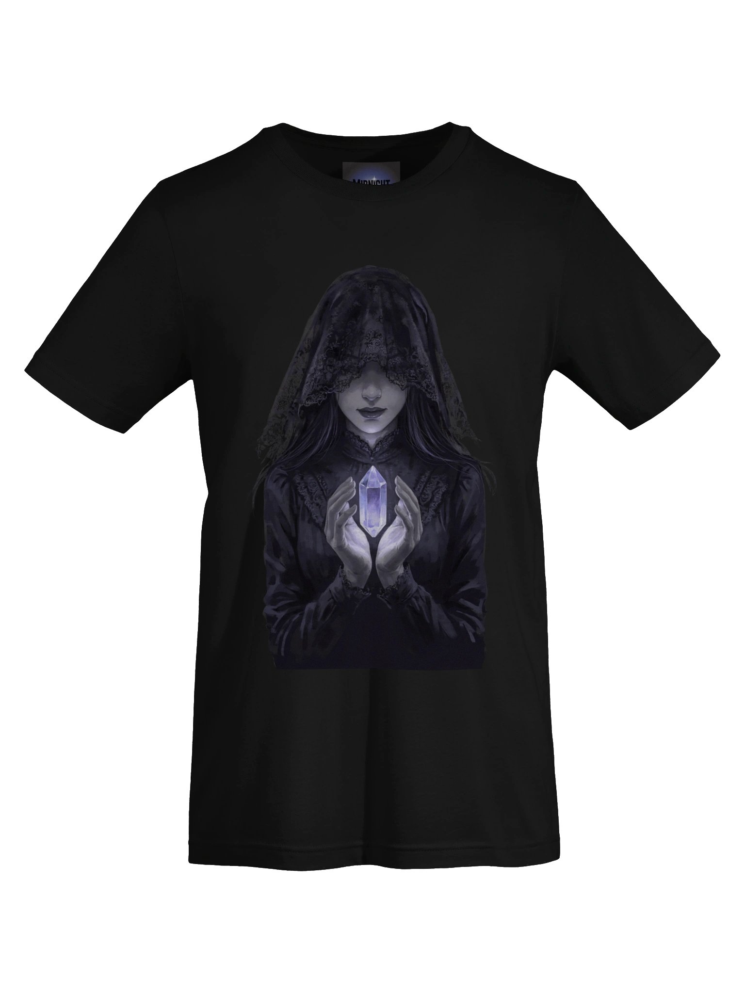 Midnight Veil Crystal Seer T-Shirt product image (50)