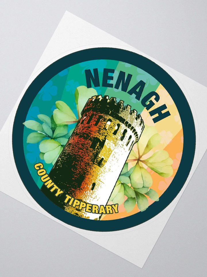 Nenagh: Sticker (Circular - Castle) product image (2)