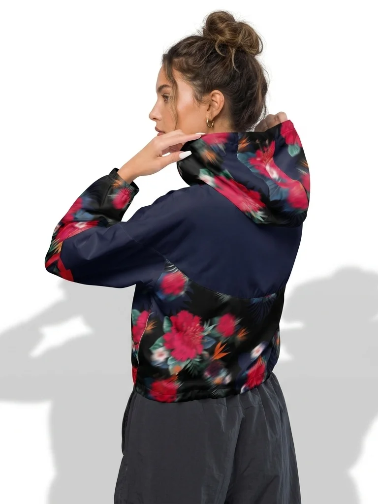 Flower Dust — Cropped Windbreaker product image (3)