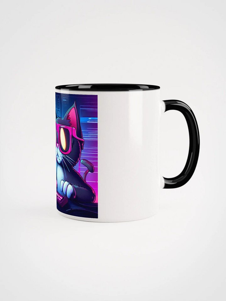 Neon Kitty Computer Mug product image (1)