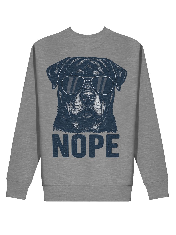 Nope Rottweiler Sweatshirt product image (12)