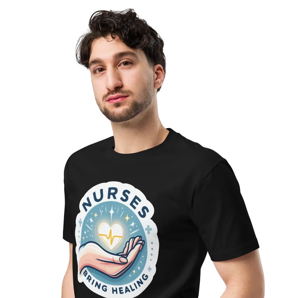 nurses bring healing T-shirt product image (7)
