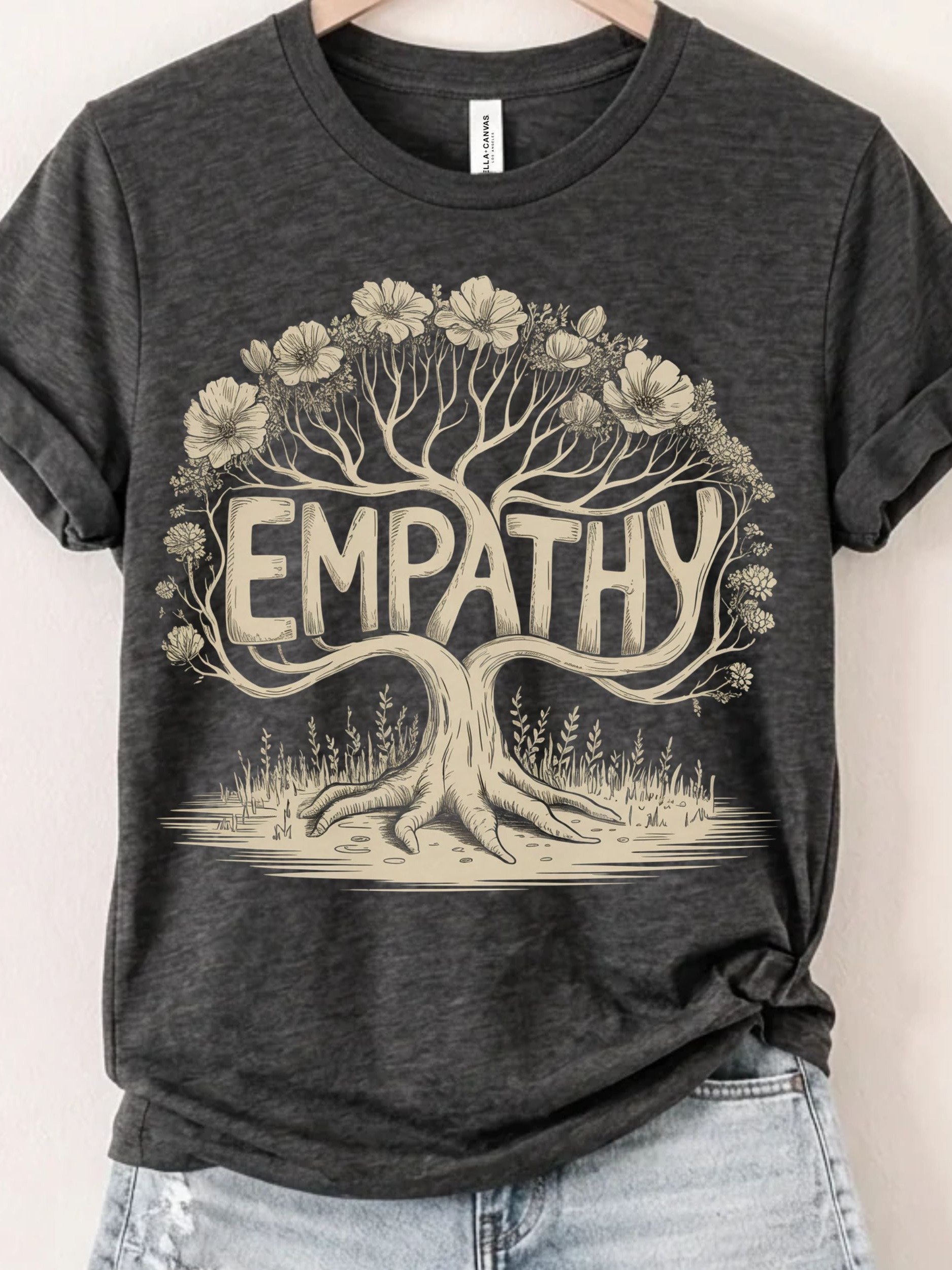 Empathy Tree Graphic Tee, Kindness & Compassion Shirt product image (16)