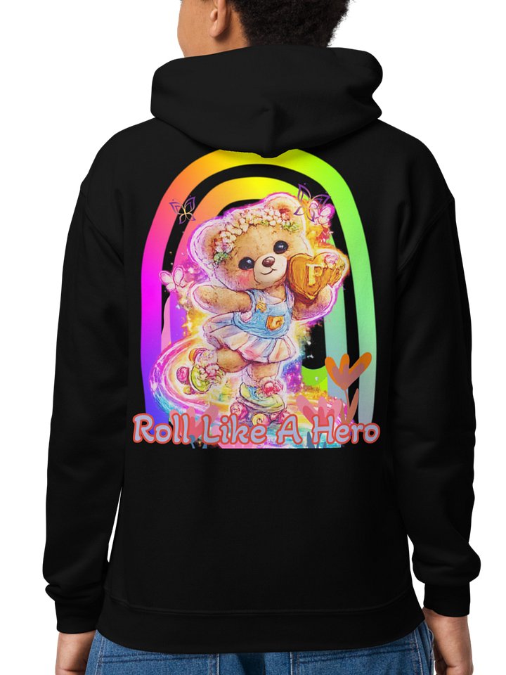 Fayzie's 'Roll Like A Hero' Heavy Blend Youth Hoodie by FayzieBobs product image (15)