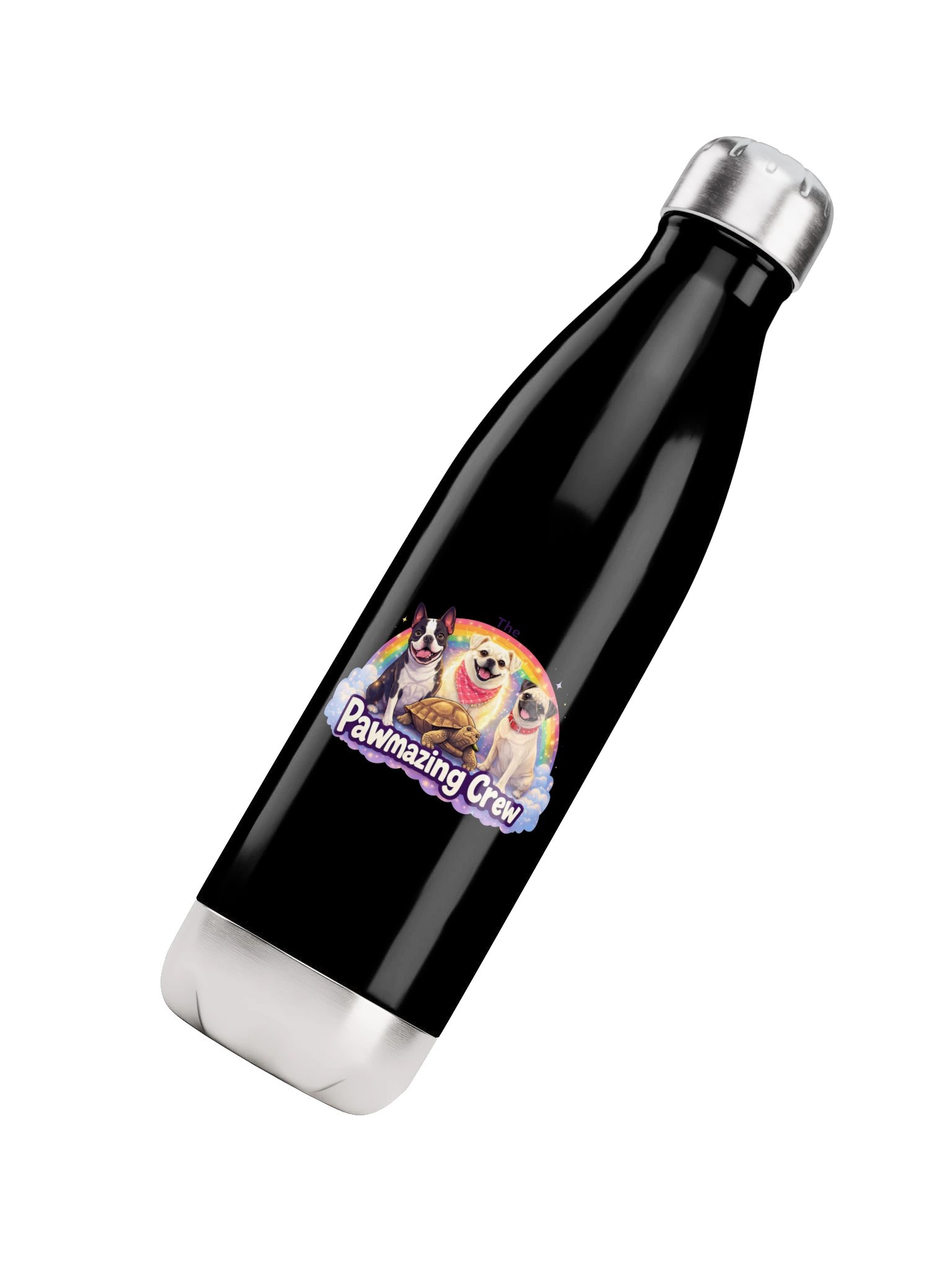 The Official Pawmazing Crew Stainless Steel Water Bottle product image (7)