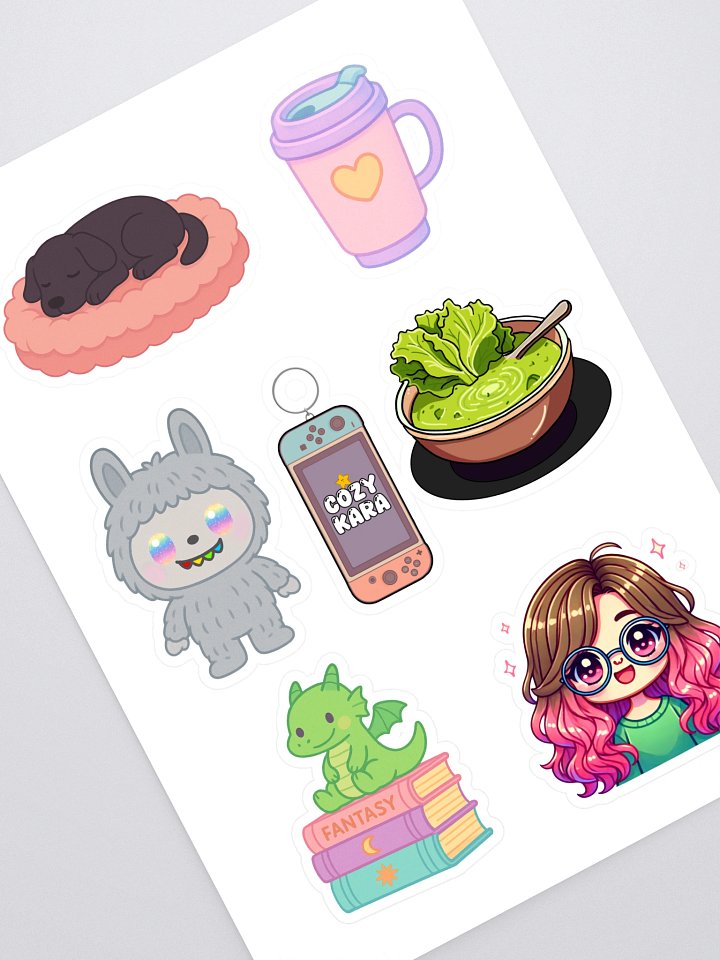 Cozy Kara Blindbox Series 1 Sticker Sheet product image (1)