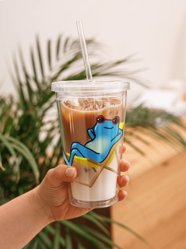 Hot Froge Summer Double-Walled Plastic Tumbler product image (1)