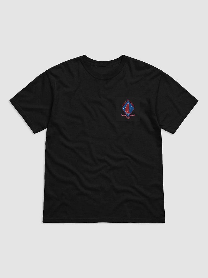 1st Battalion, 1st Marines: Black Tee Shirt product image (1)