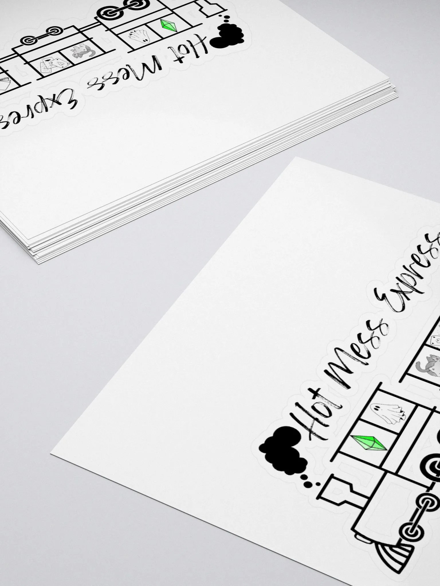Hot Mess Express Sticker product image (10)