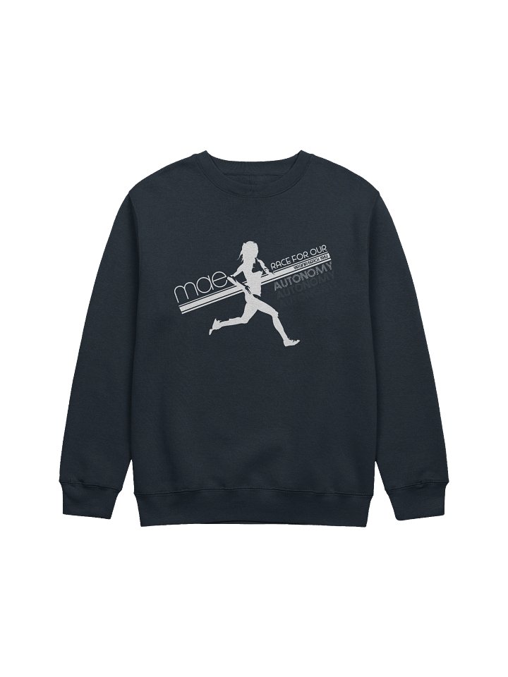 Mae Race For Our Autonomy Heather Crew - Navy product image (1)