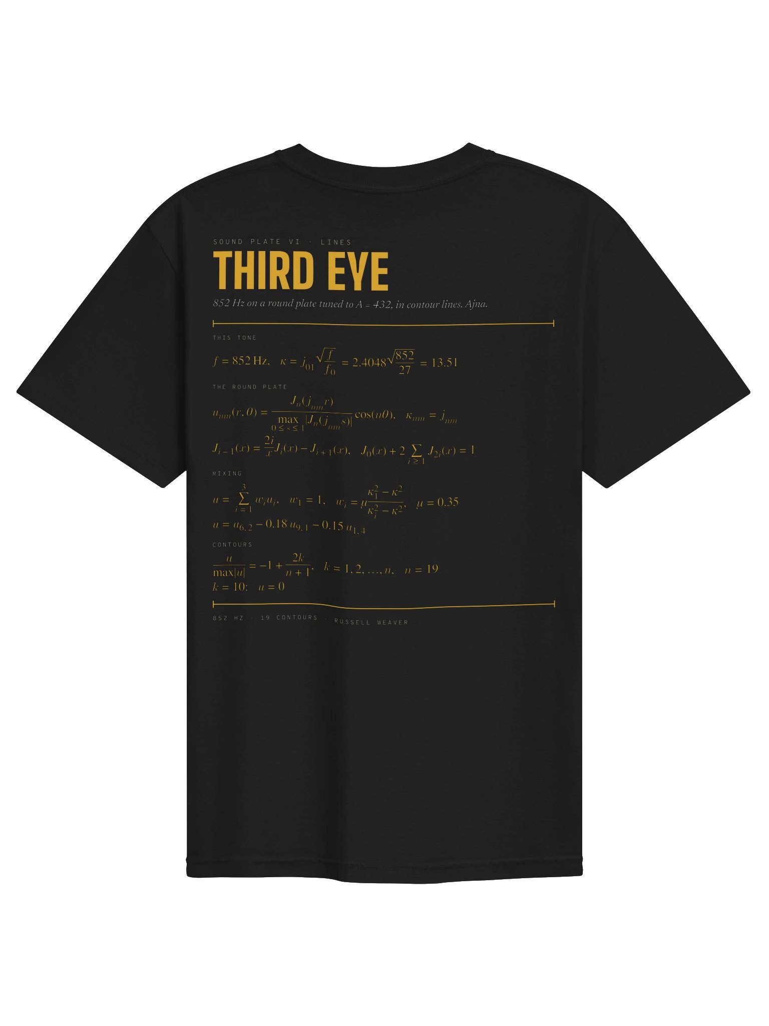 Third eye · Lines Tee product image (2)