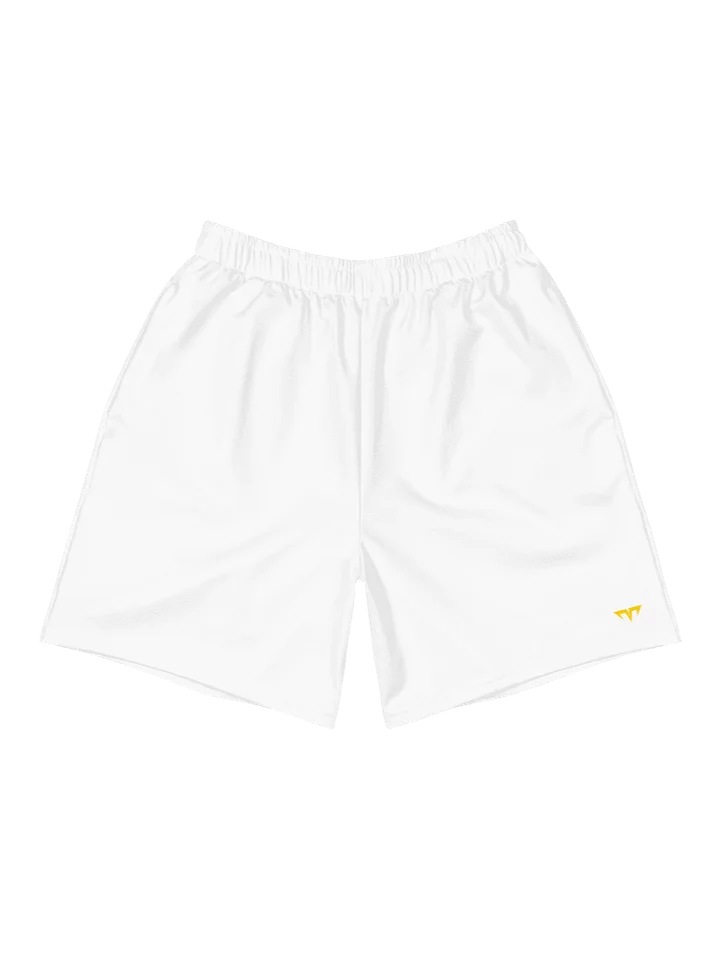 Men's Activewear - Shorts White - Printed Gold Logo product image (1)