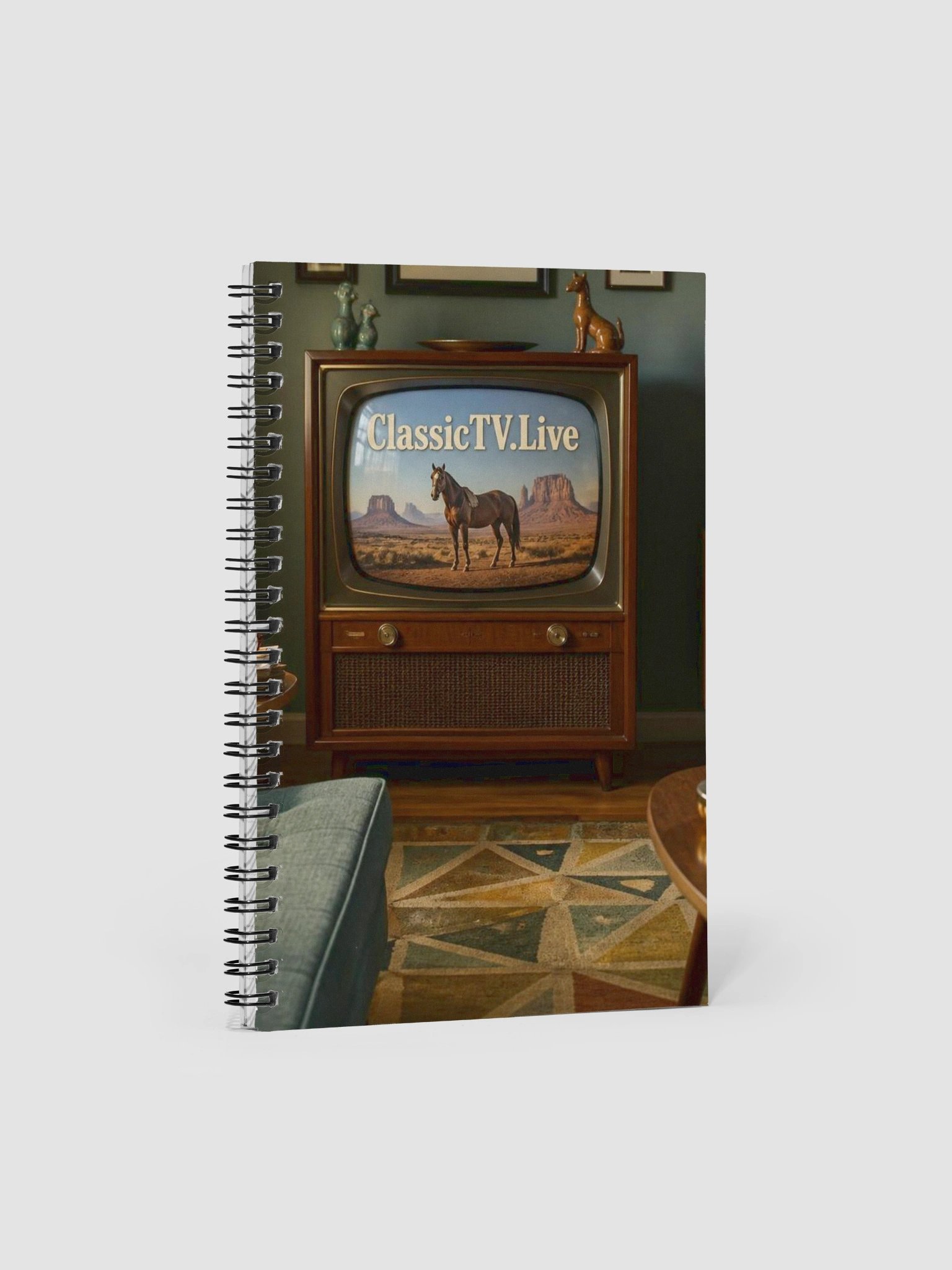 "ClassicTV.Live" Spiral Notebook product image (4)