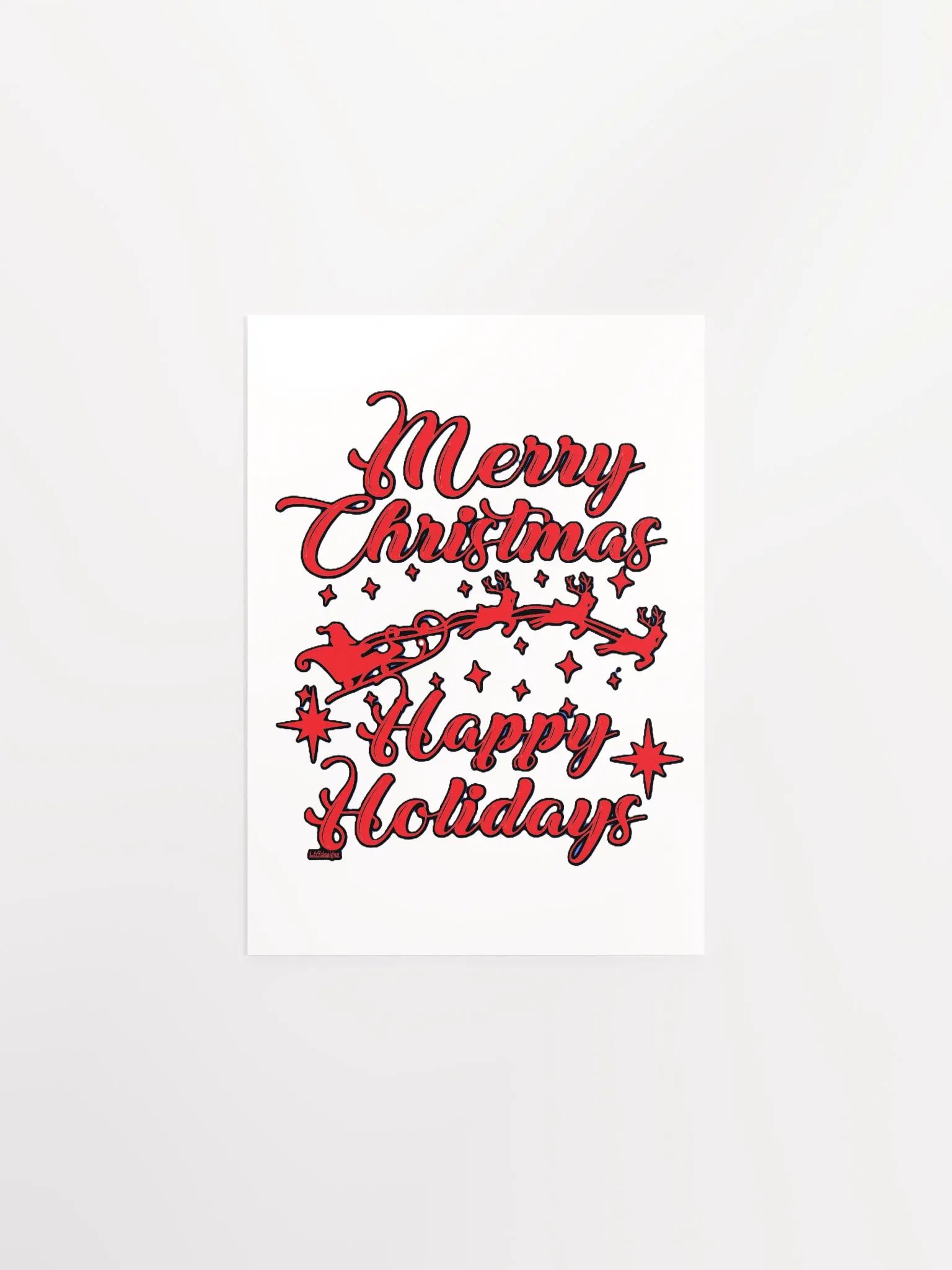 MERRY CHRISTMAS HAPPY HOLIDAYS product image (2)