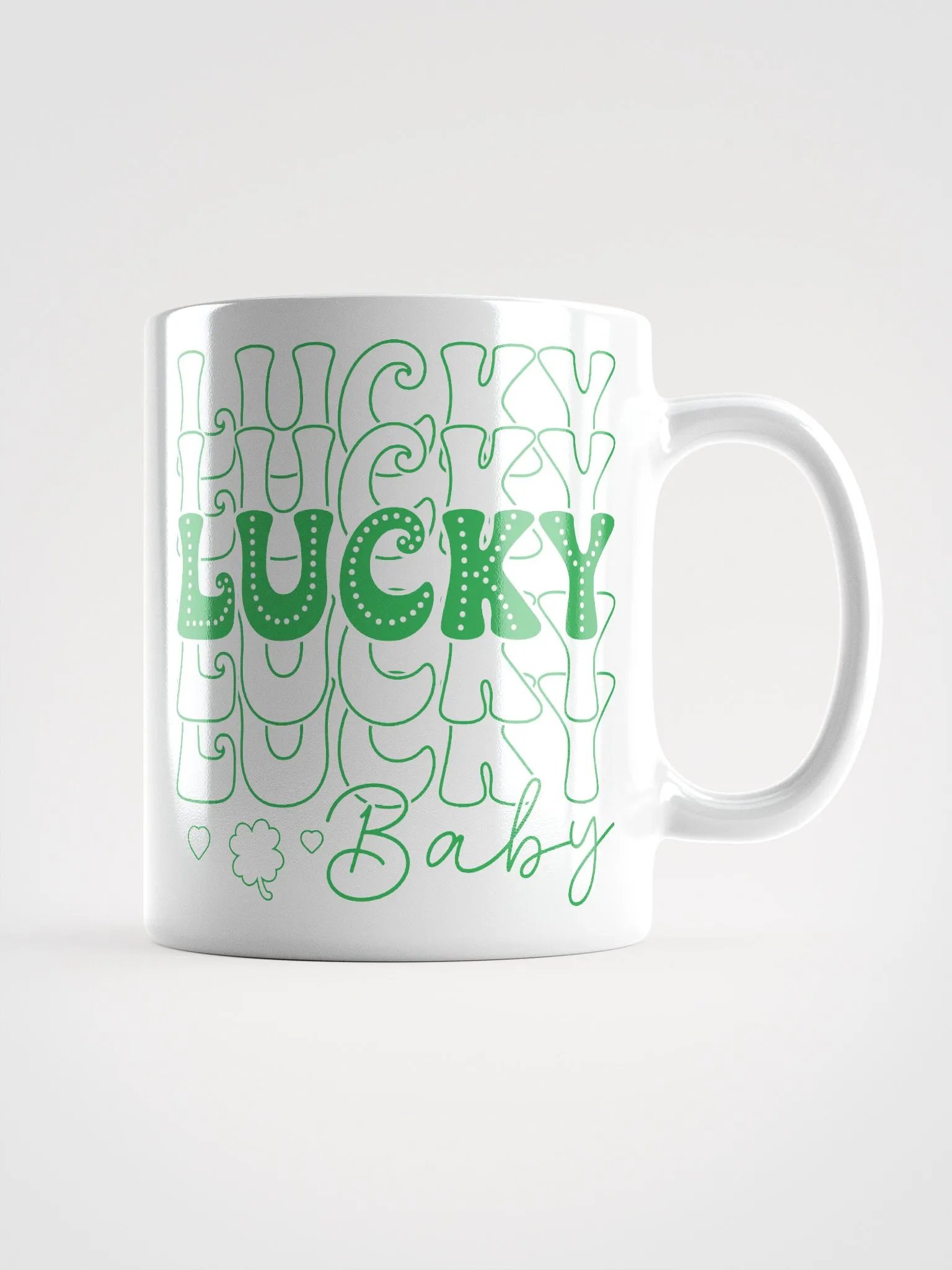 St Patricks Lucky Baby Mug product image (1)