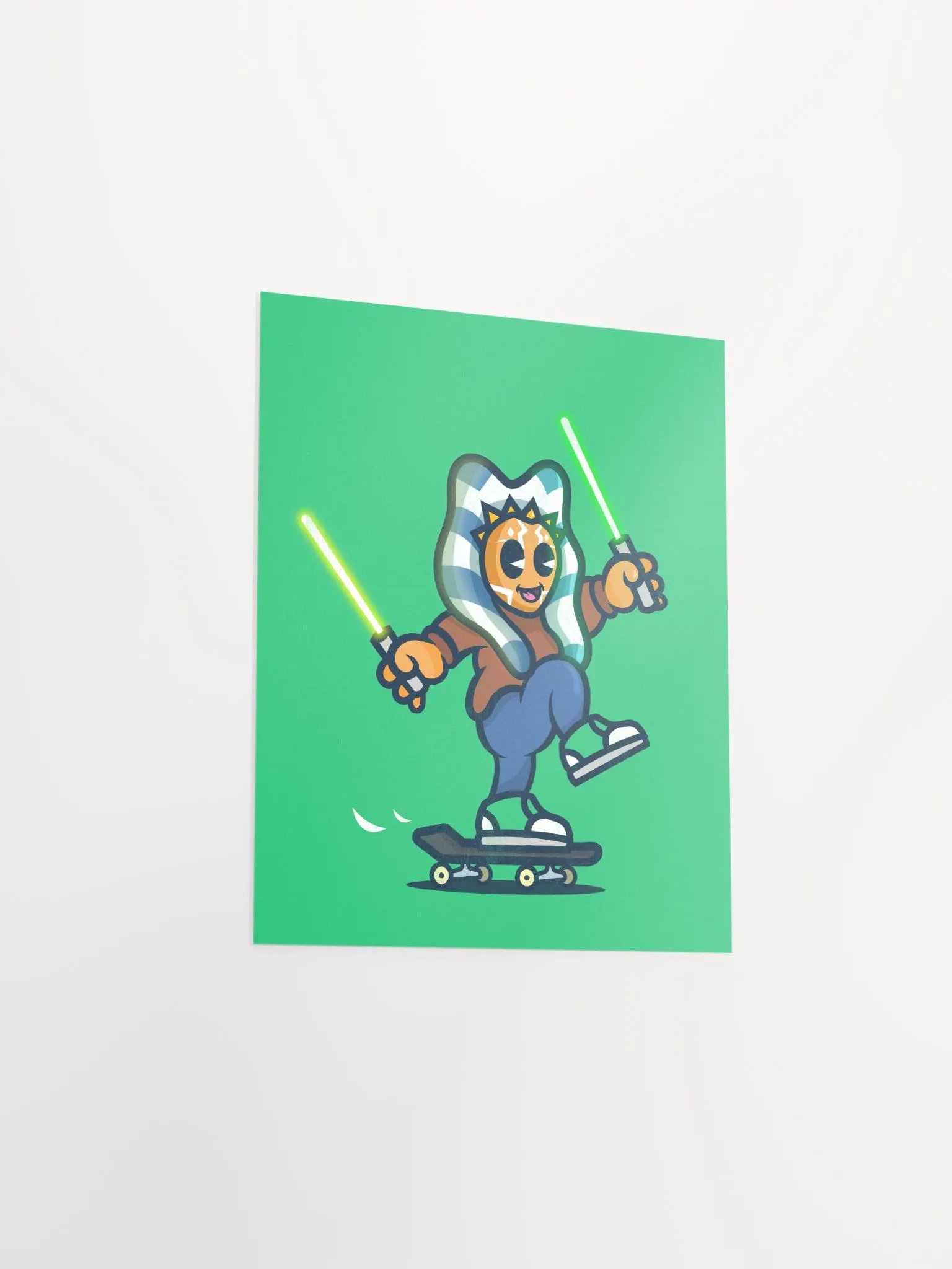 Gray Skater Poster Print product image (11)