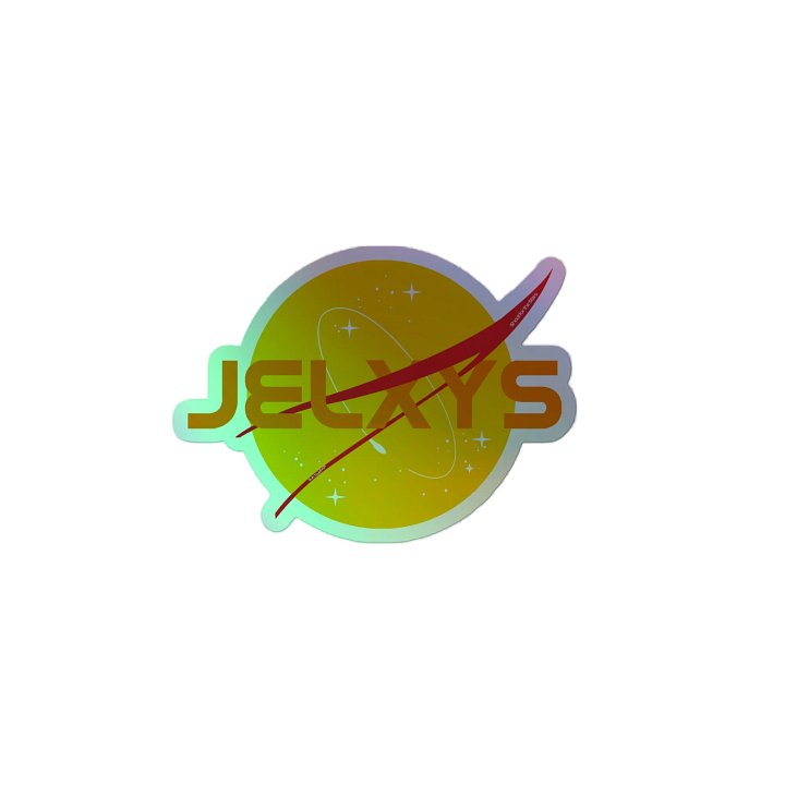 Jelxys Golden Stars Holo Sticker! product image (2)