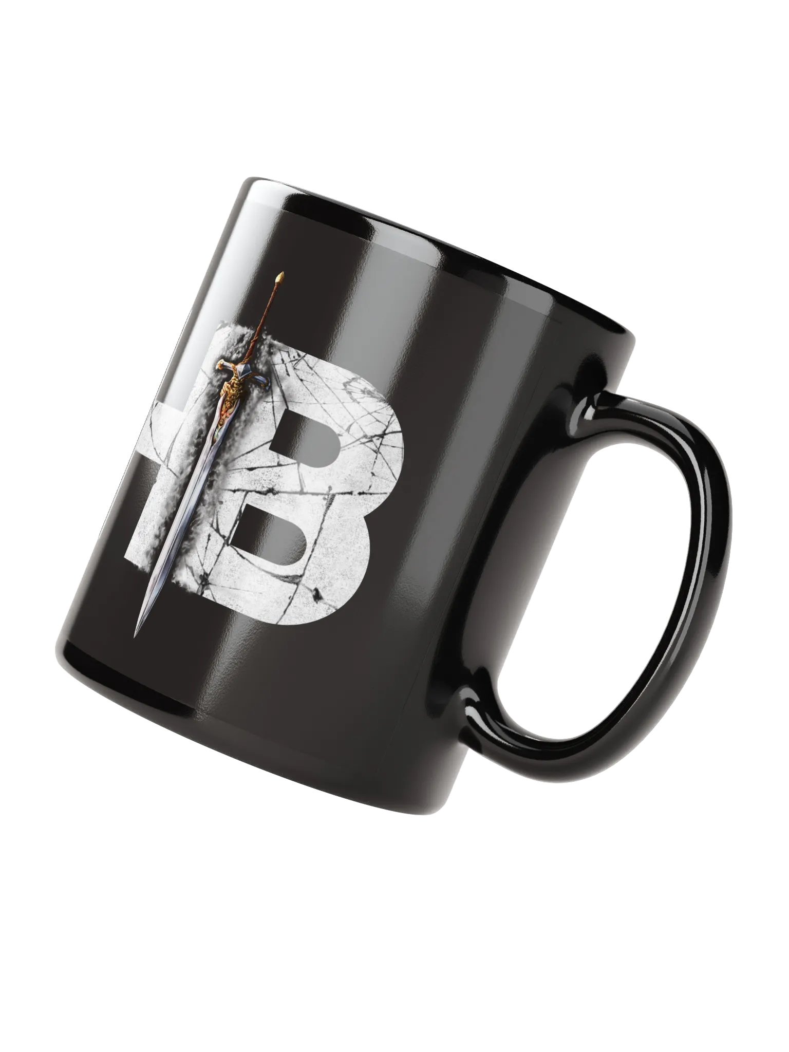 Hazeblade Classic Black Glossy Mug product image (2)