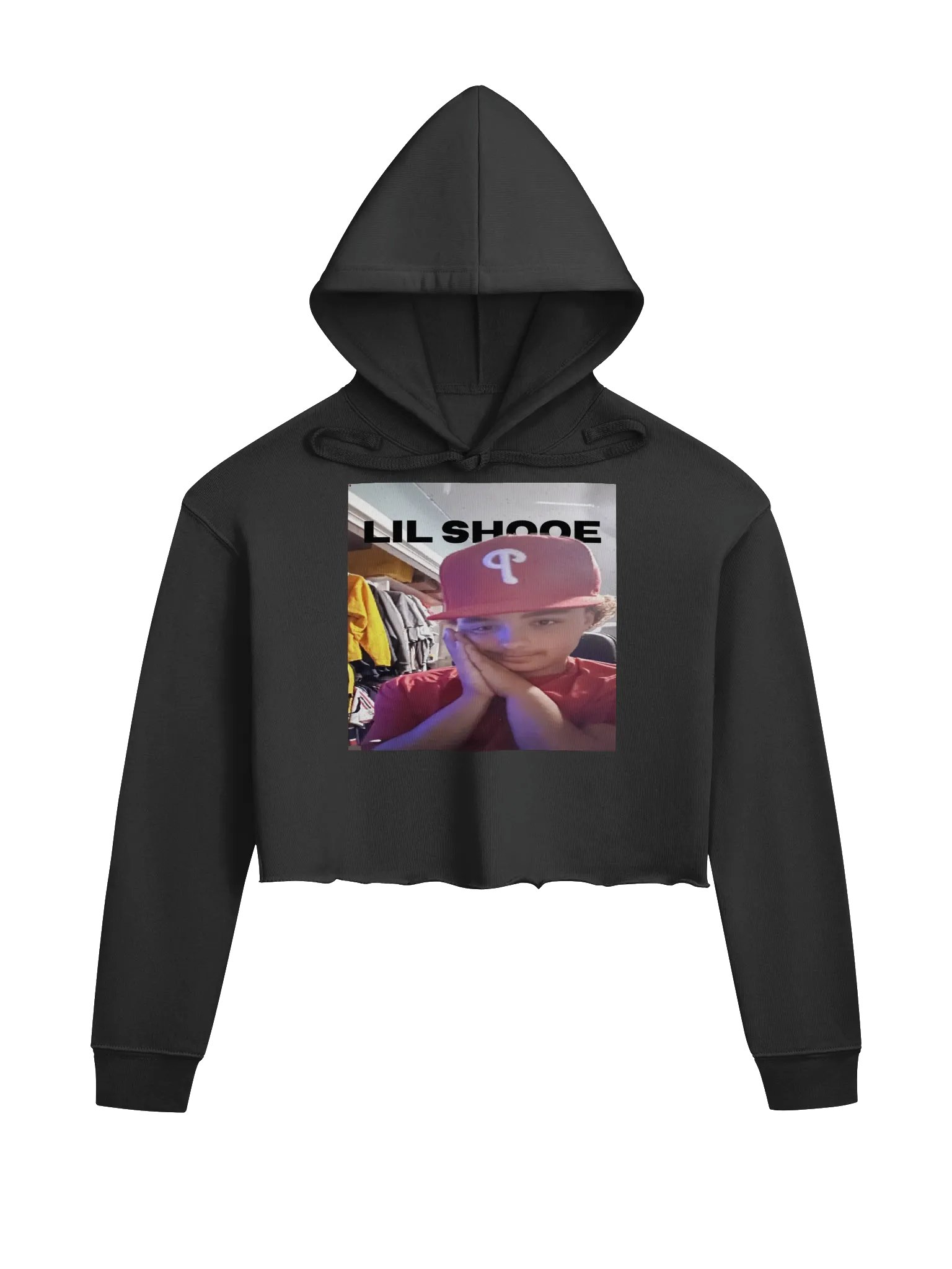 Lil Shooe Fleece Crop Hoodie product image (1)