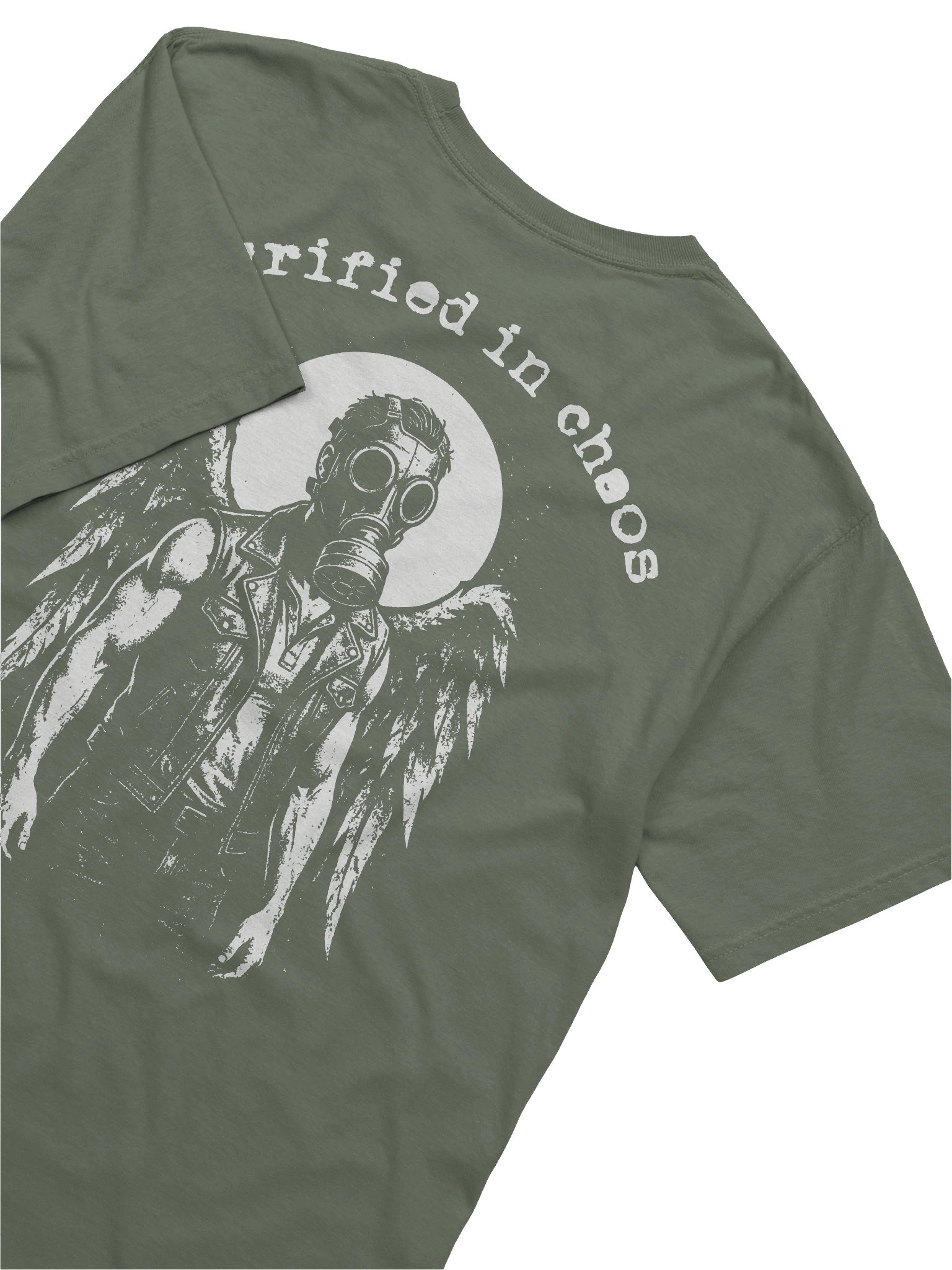 "Purified in Chaos" Tee - Dystopian Edition (Back Print) product image (3)