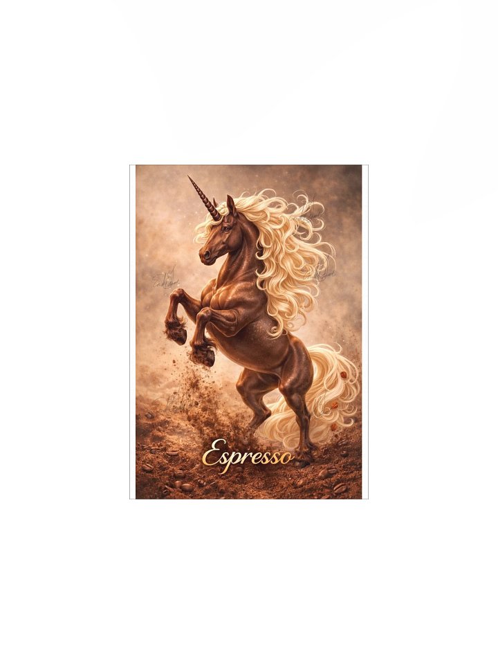 Espresso White Poster product image (9)