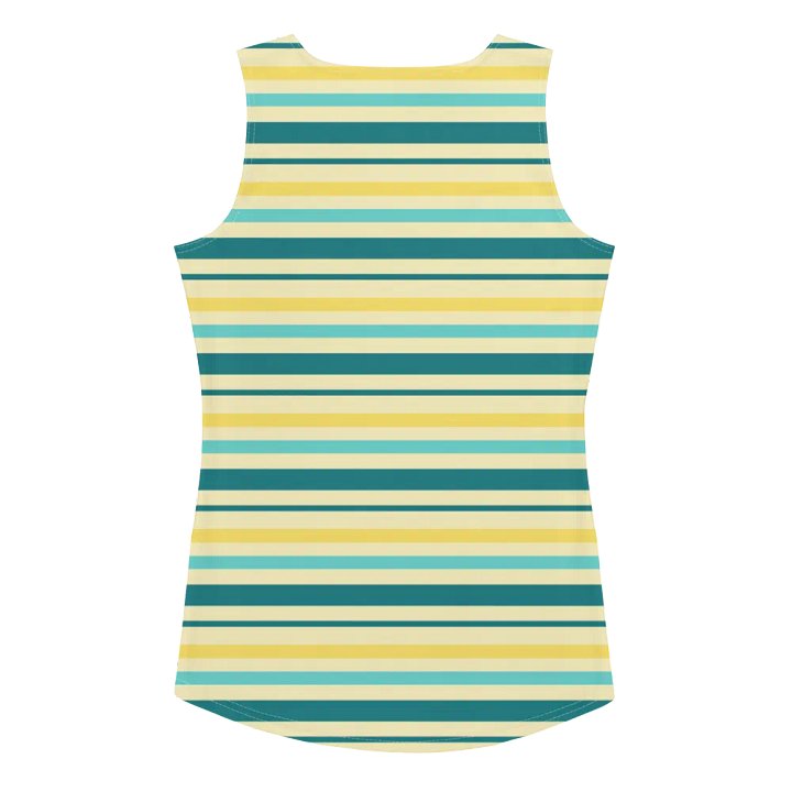 Key Lime Stripes Women's Tank Top product image (2)