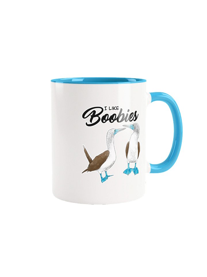I Like Boobies Mug with Color Inside product image (2)