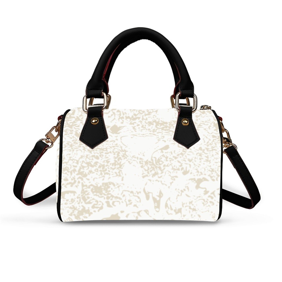 Classic Barrel-Shaped PU Leather Handbag product image (2)