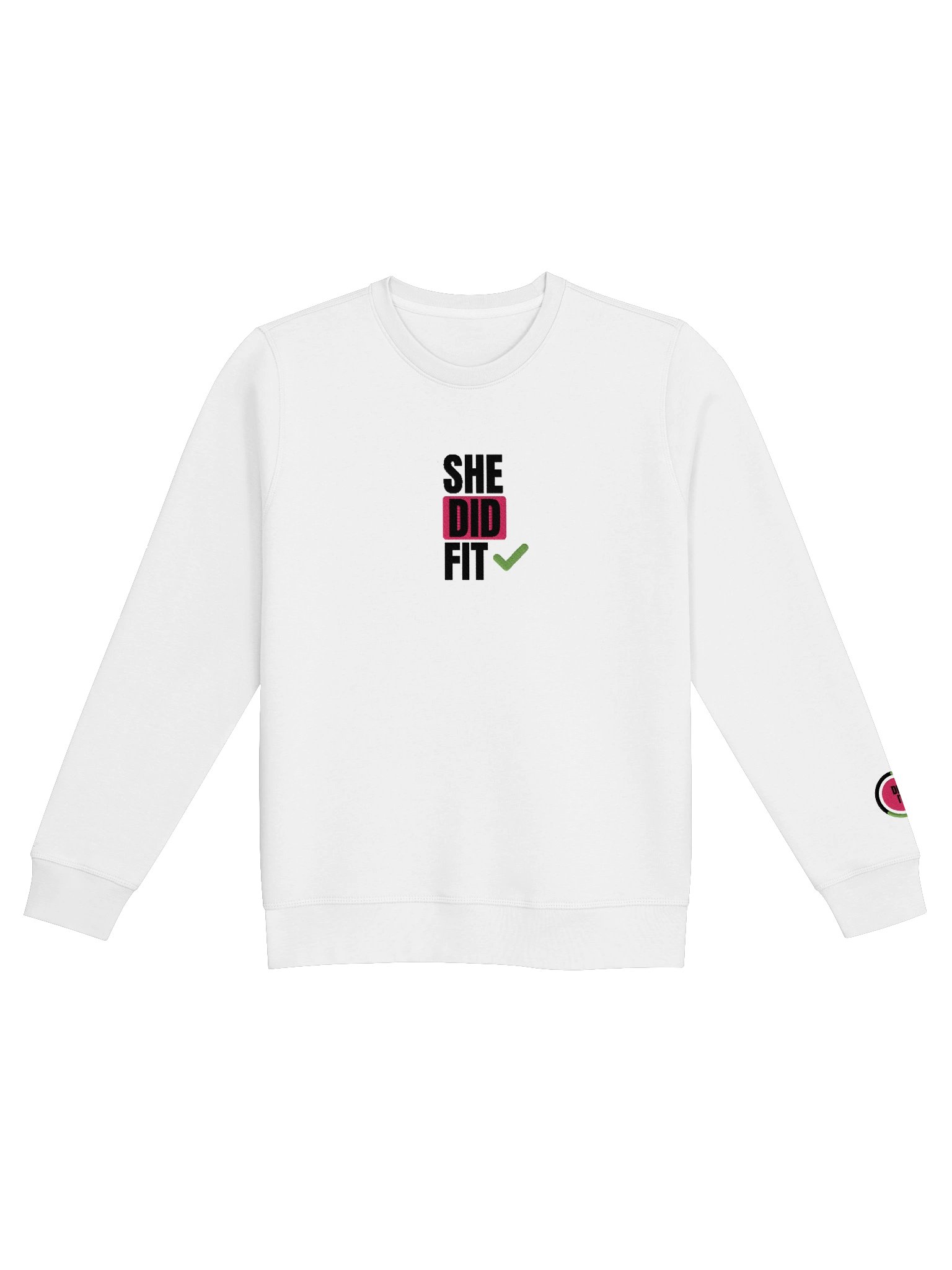 The 1% Better Crew (Premium Stitch White) product image (1)