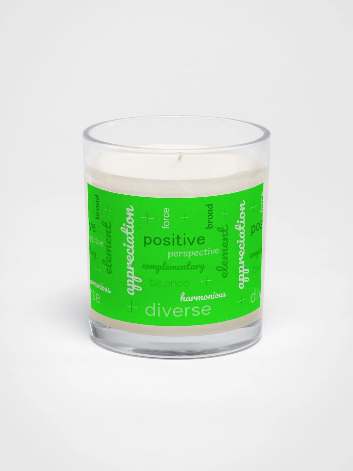 Positive and negative Soy Candle product image (1)