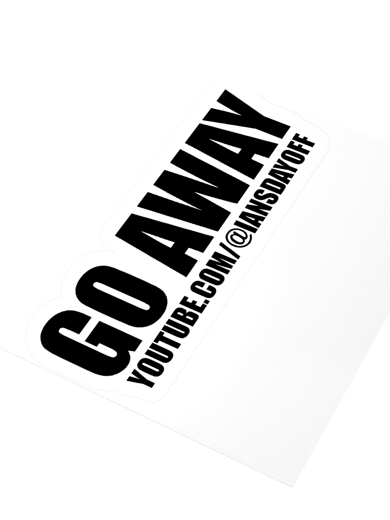 Go Away Sticker product image (5)