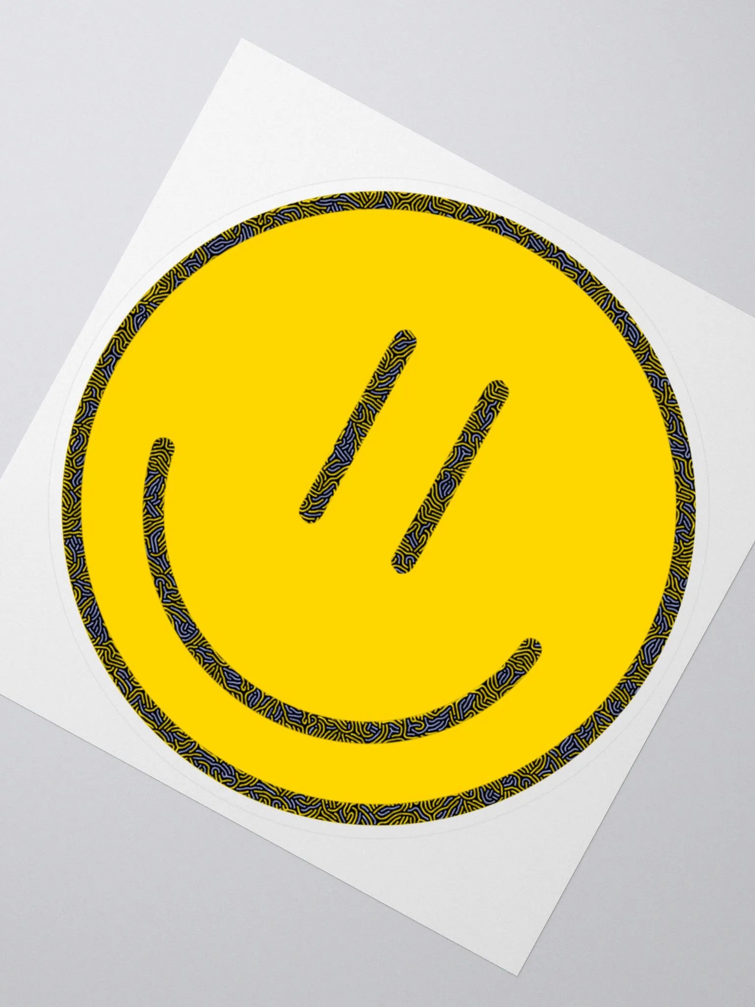 Smileyprint Face Sticker - Yellow product image (2)