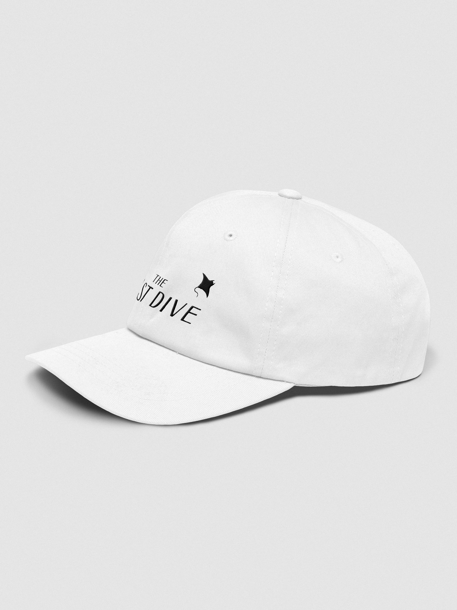 The Last Dive Dad Hat - White product image (3)