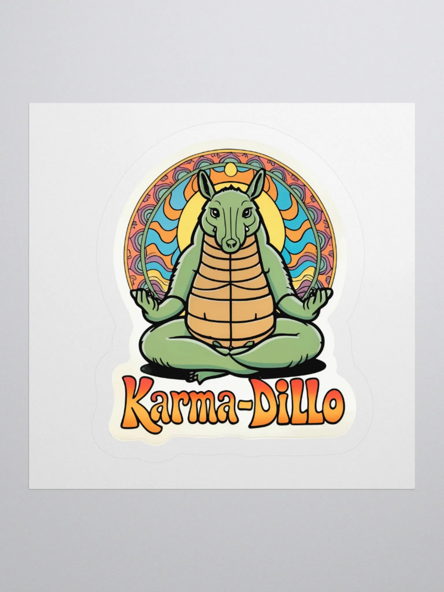 Karma-Dillo Zen Stickers product image (3)