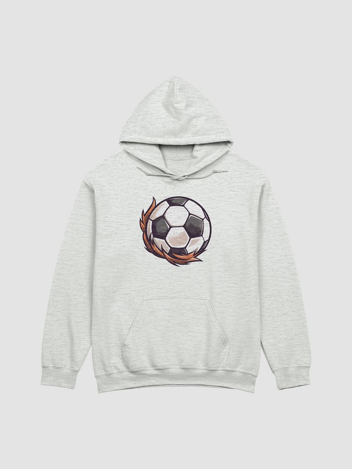 Flame Kick Soccer Ball Hoodie product image (9)