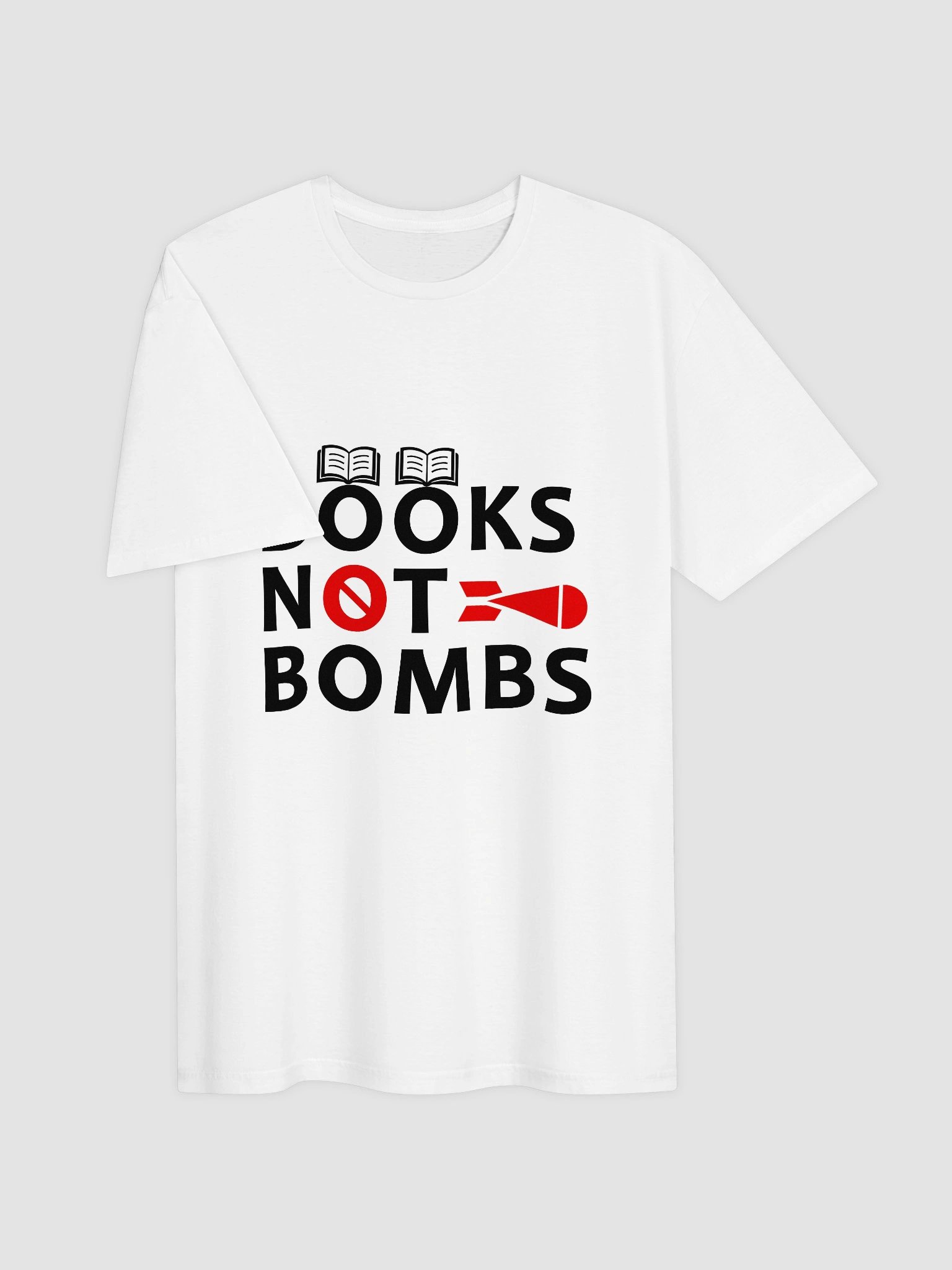 Books Not Bombs T-Shirt product image (3)
