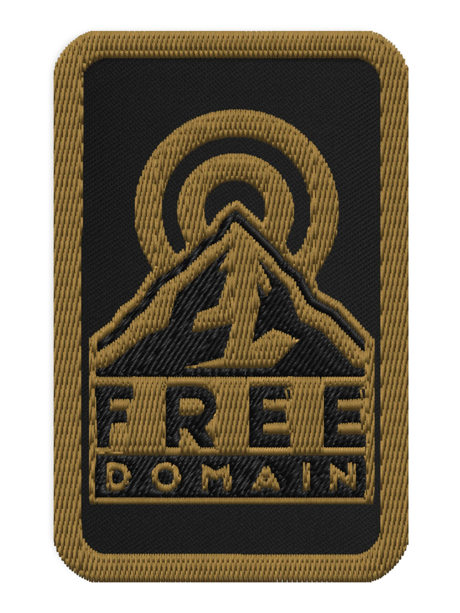 Freedomain Subdued Embroidered Patch product image (1)