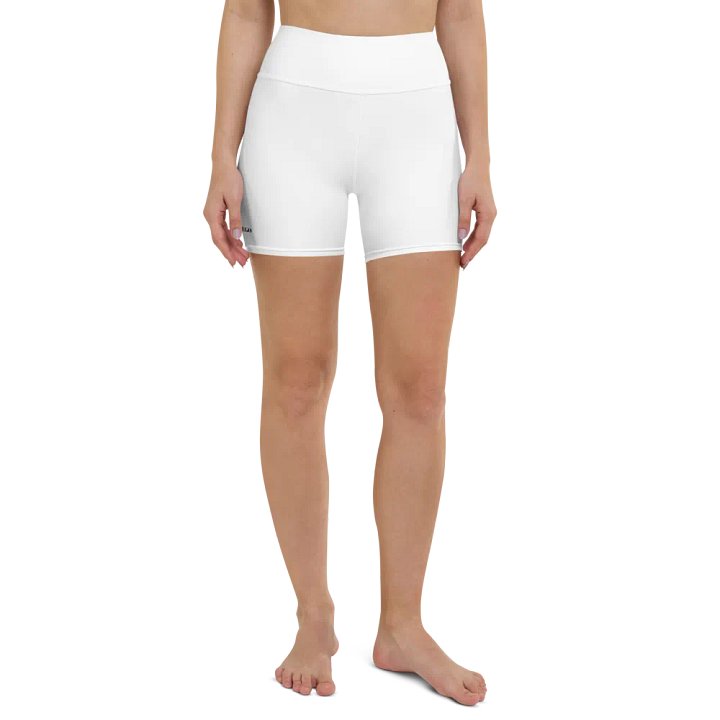 Bold Ego All-Over Yoga Shorts product image (1)
