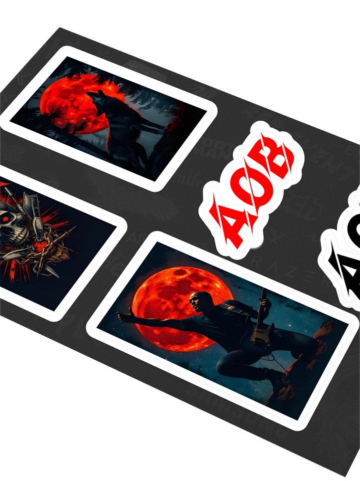 AOB 2025 Design Stickers product image (2)