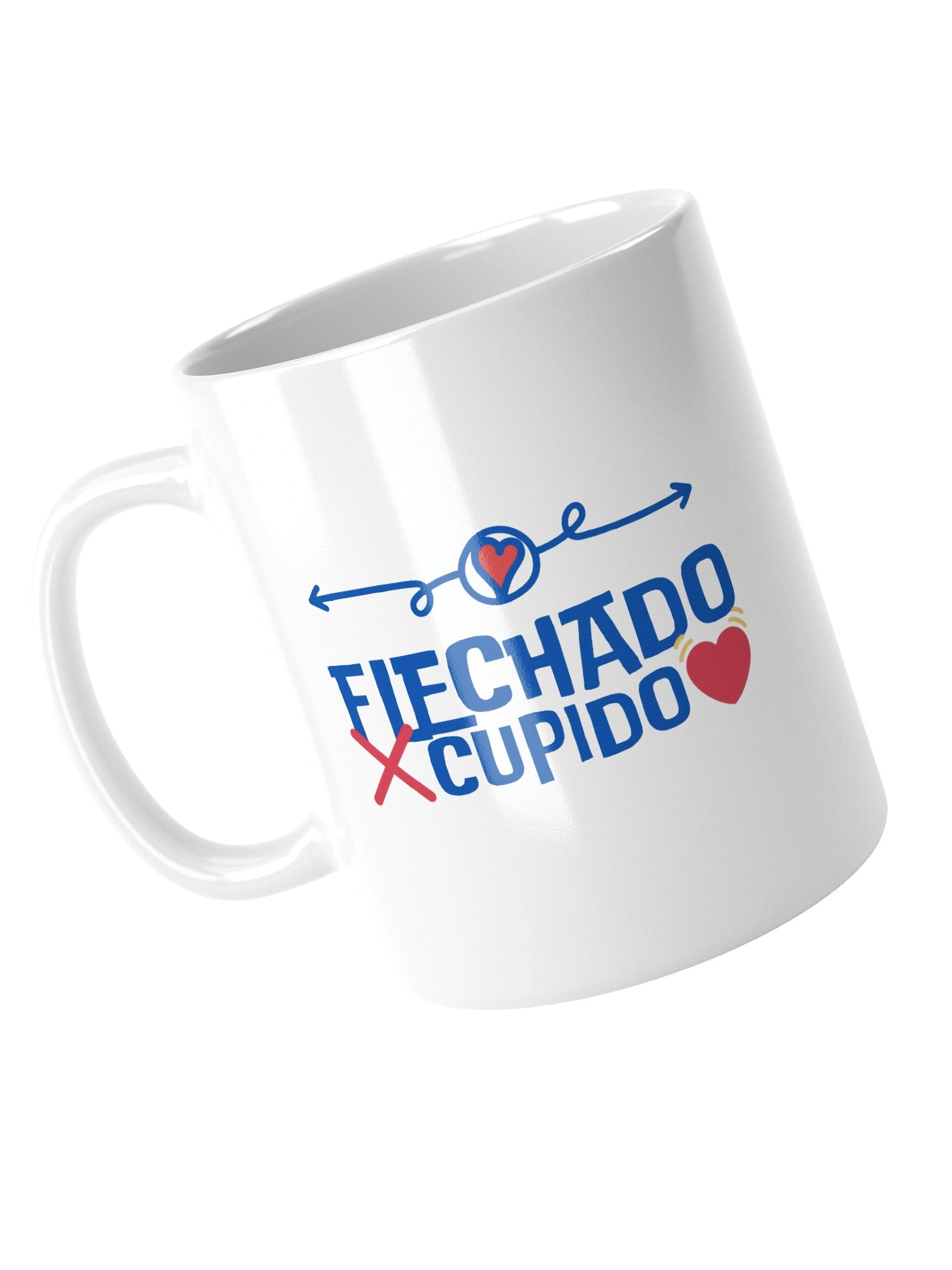 Taza Flechado x Cupido Blanca estilo 2 product image (5)