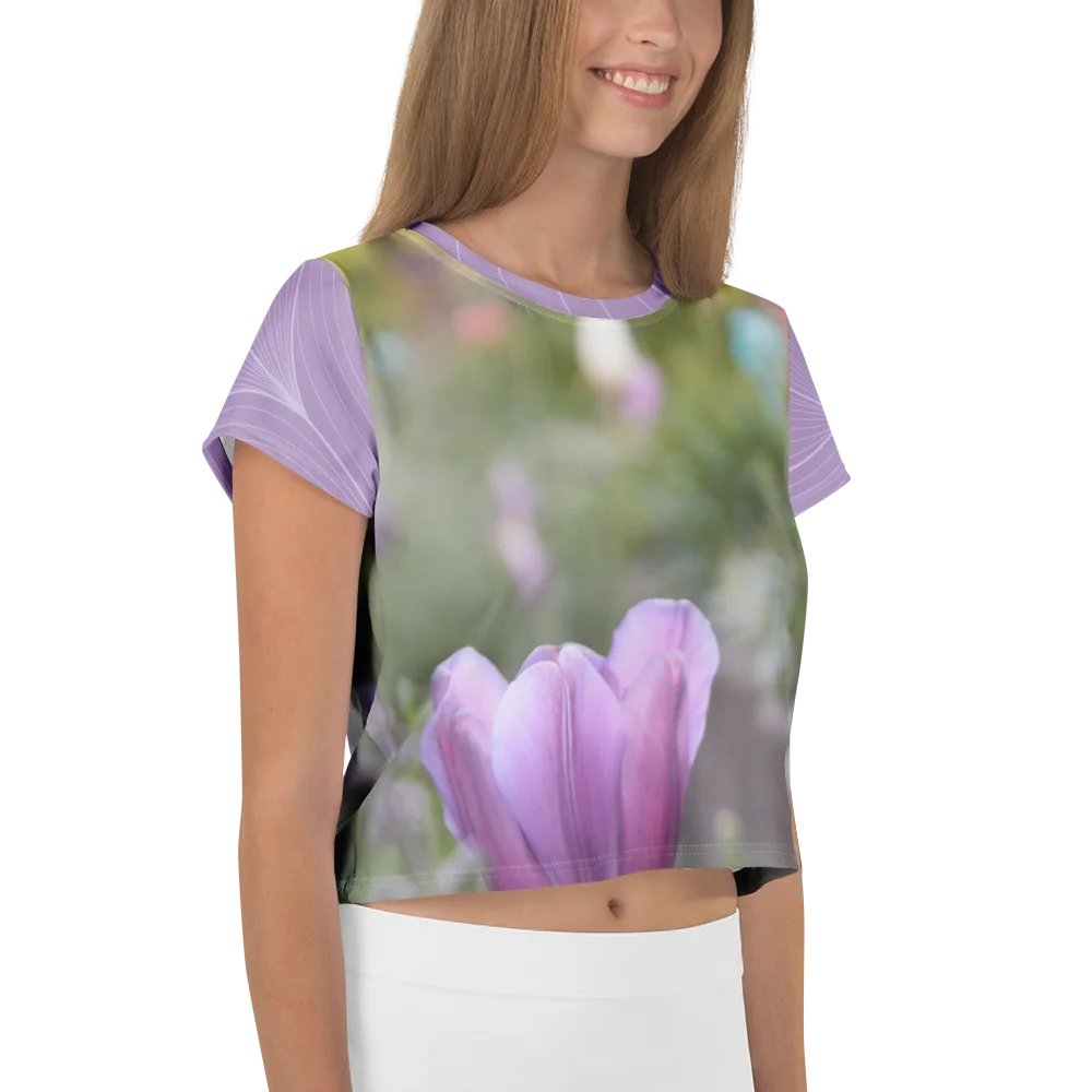 Crop top - Purple tulip product image (4)