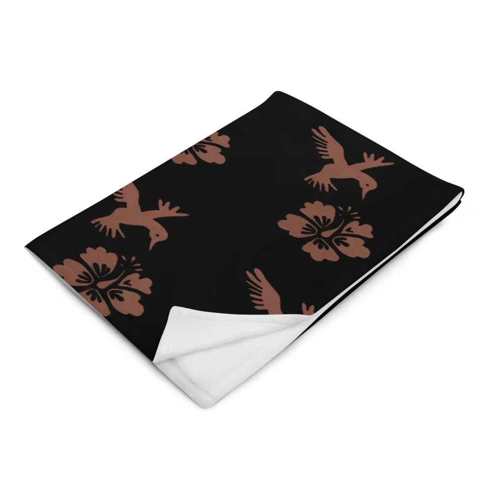 Rose Gold Hummingbird pattern product image (14)