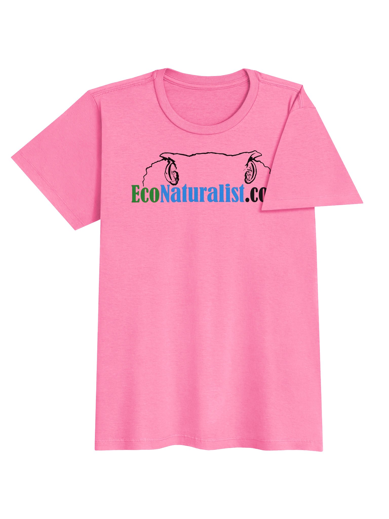EcoNaturalist Women’s Fitted Logo Tee product image (4)