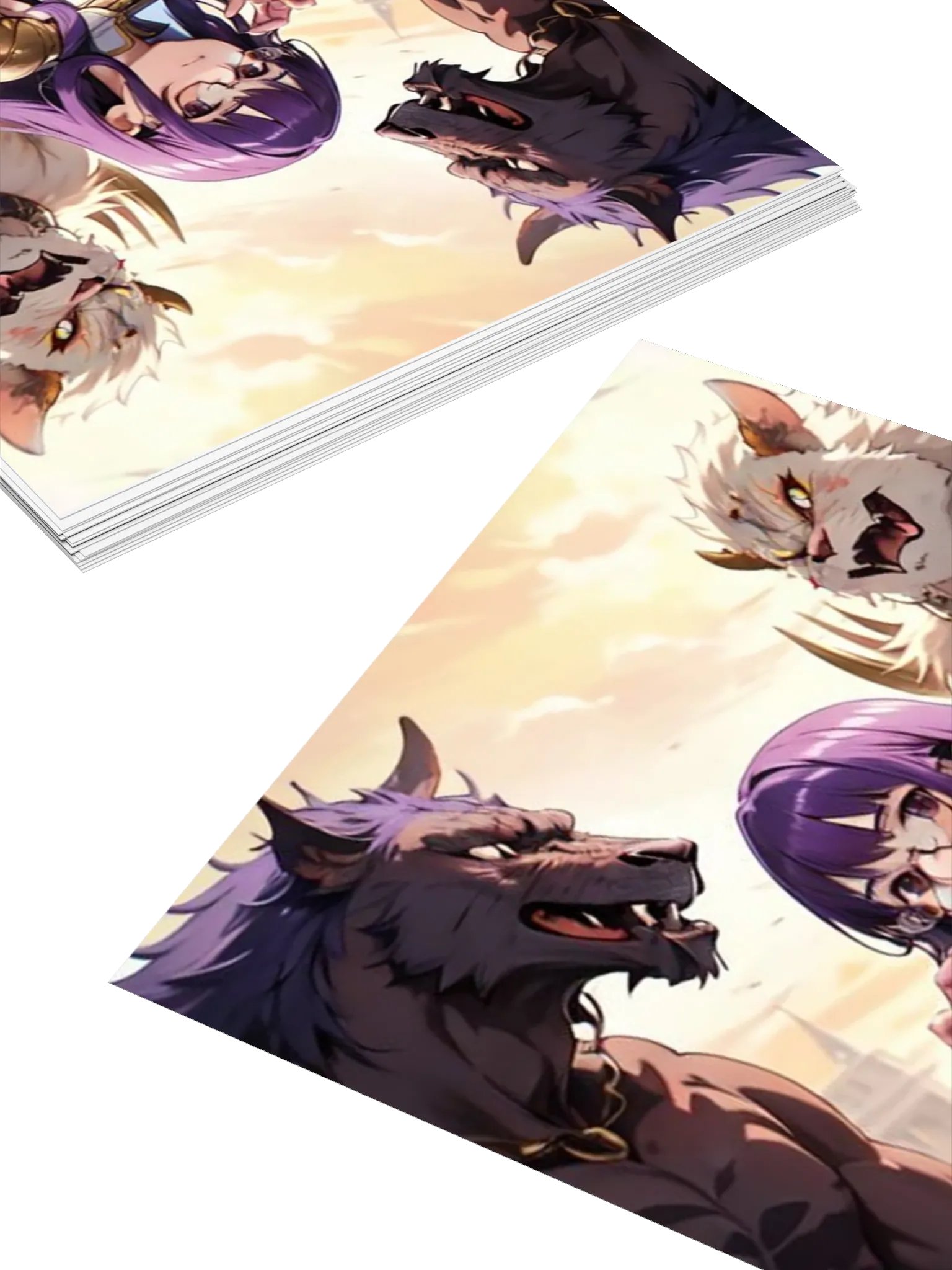 Purple K Warrior STICKERS product image (12)
