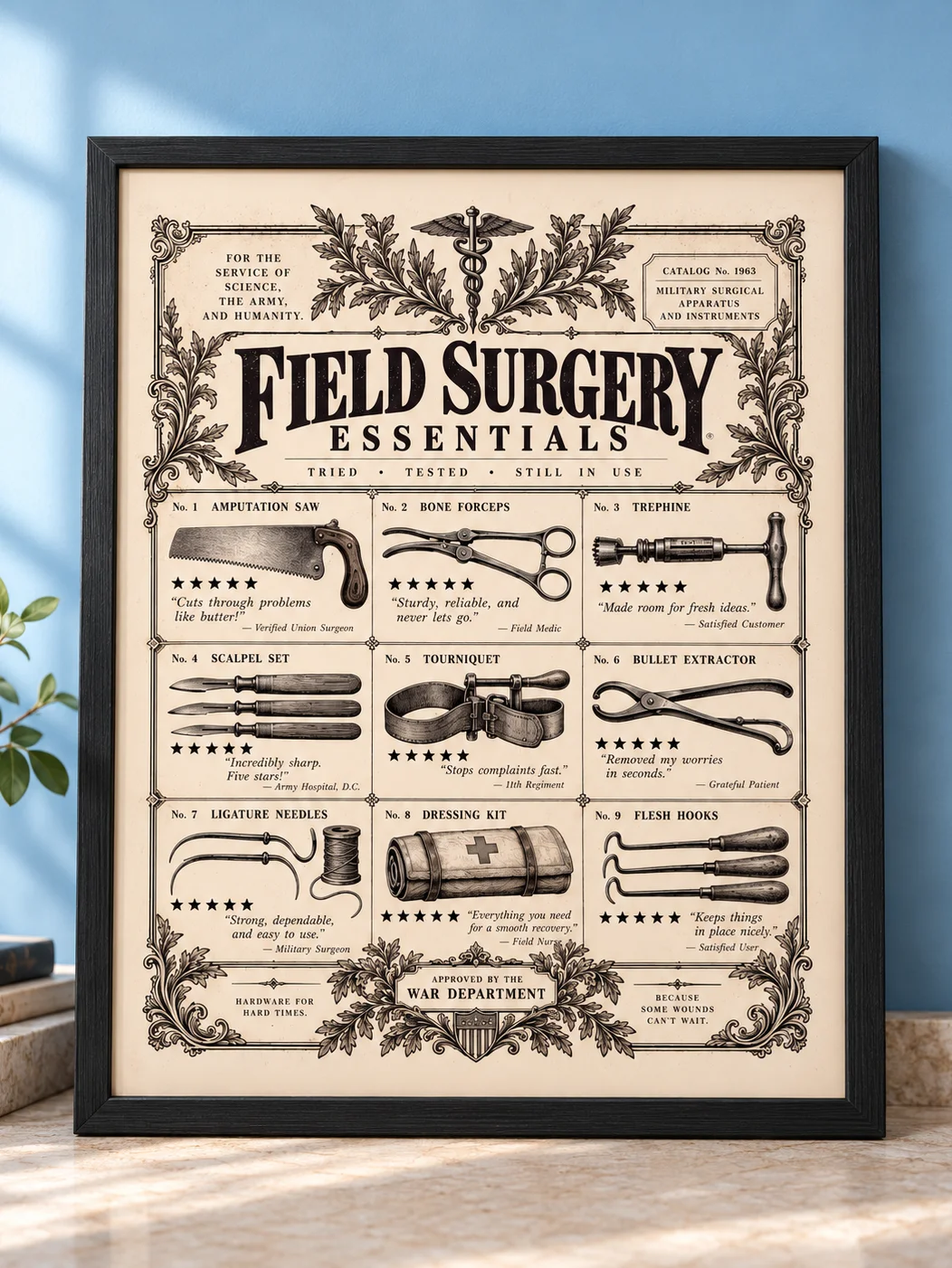 Field Surgery Essentials Poster product image (2)