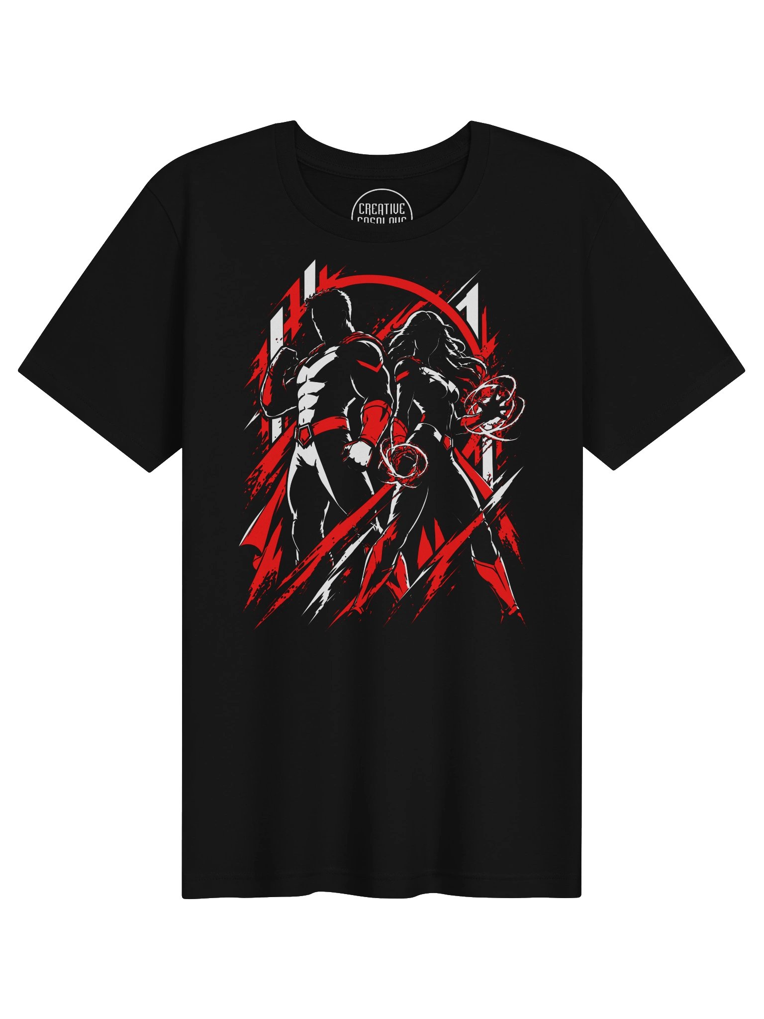Steel & Nova Tee – Creative Cosplays Heroes product image (1)