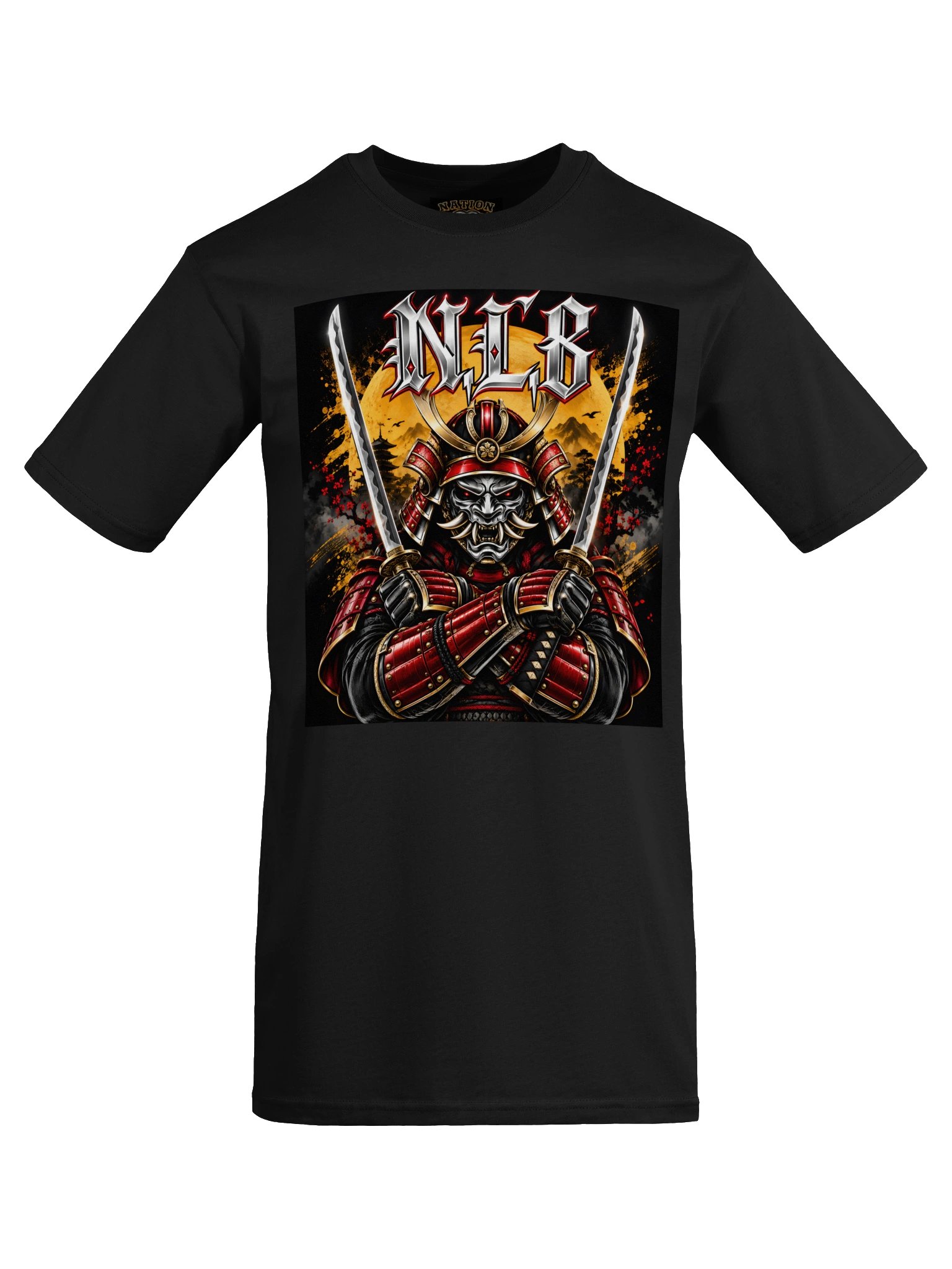 NL8 Samurai Moon Heavyweight Tee product image (9)
