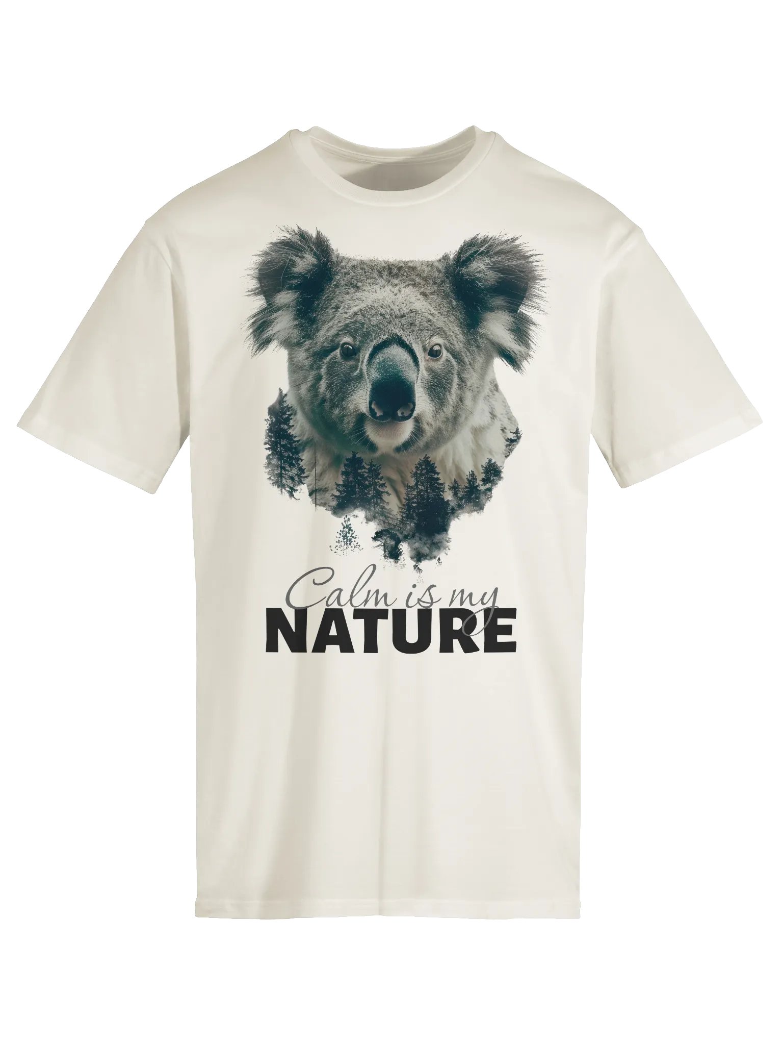 "Calm is my Nature" Koala T-Shirt product image (4)