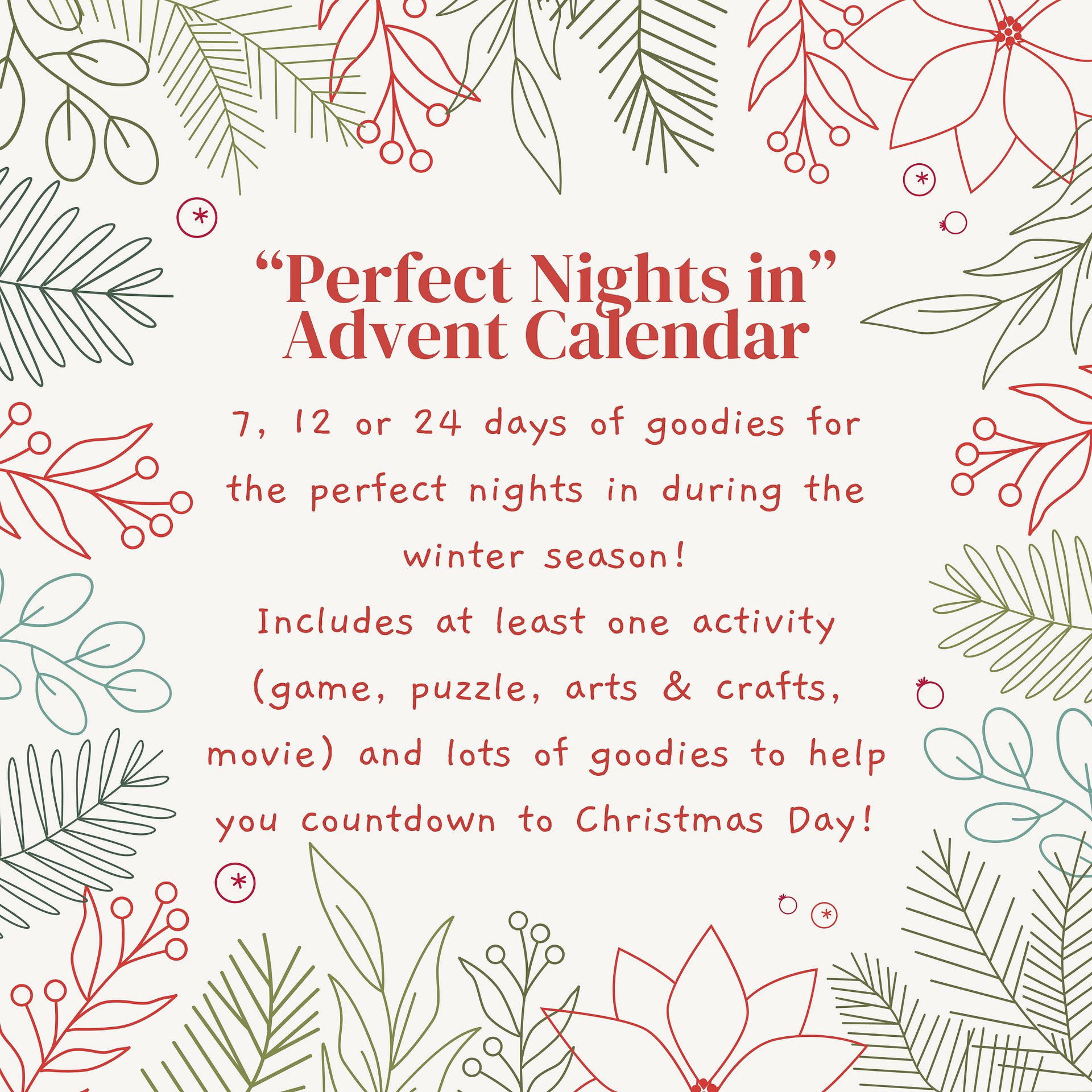 “Perfect Nights in” Advent Calendar product image (1)